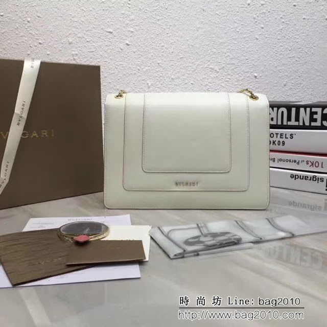 BVLGARI寶格麗 全球限量款 雙層款 新琺瑯Serpenti蛇頭包 鏈條單肩斜挎包 35106 FYD1415
